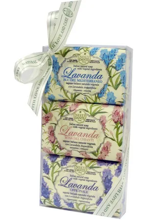Nesti Dante Handseife 665404, 3-tlg., Geschenk-Set Lavanda Gift Set 3 x 150 g - Verkäufer: Nesbel-Spüren Sie die Reinheit