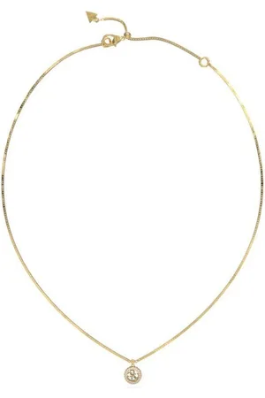 Guess Kette mit Anhänger Mode Gold plattierte 4G Crush Halskette JUBN04162JWYGT/U - Verkäufer: Parfümerie Wilhelm Haas