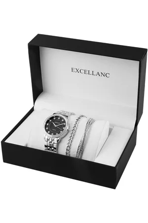 Excellanc Schmuckset 1800218 Damen-Geschenkset mit Armbanduhr, Armband und (Einzeln, inkl. Schmuckbox) - Verkäufer: Shaghafi GmbH