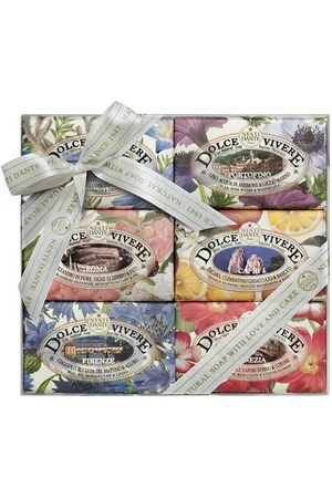 Nesti Dante Handseife 665006, 6-tlg., Geschenk-Set DOLCE VIVERE 6 x 150 g Soap Kit - Verkäufer: Nesbel-Spüren Sie die Reinheit