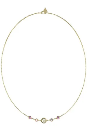 Guess Kette mit Anhänger Luxuriöse vergoldete Halskette mit Kristallen Petra JUBN05097JWYGFCT/U - Verkäufer: Parfümerie Wilhelm Haas