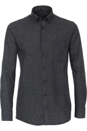 CASAMODA Freizeithemd Aus Baumwolle - Comfort Fit Mit Kent-Kragen