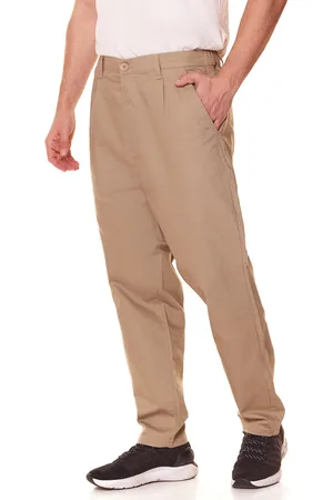 Only & Sons Dew Tapered Herren Stoff-Hose Chino-Hose 22021486 Hell-Beige