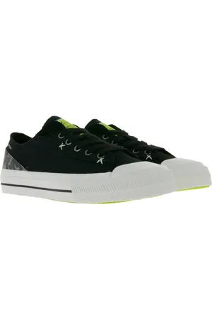 Replay Snap Low Camo Herren Freizeit-Schuhe coole Low Top Sneaker GMV98 .000.C0040T 753 Schwarz