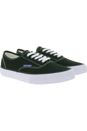 JACK & JONES JFWCurtis Canvas LN Herren Vintage-Sneaker Alltags-Schuhe 12201283 Anthrazit