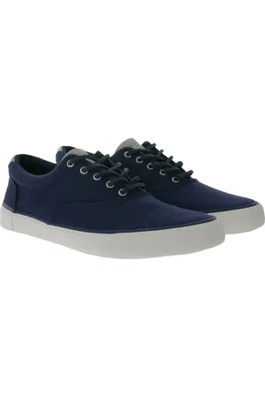 Sperry Striper II CVO Baja Seacycled nachhaltiger Herren Canvas-Sneaker mit Wave-Siping-Technologie STS25169 Navy