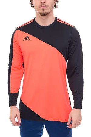 adidas Torwarttrikot Squadra GK 21 Herren Langarm-Trikot Fußball mit Aeroready GK9805 Schwarz/Orange