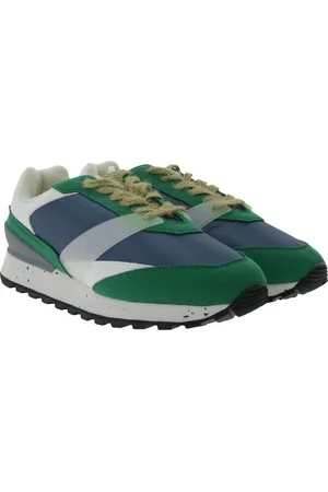 ACBC XNXXUP Herren Schuhe nachhaltige Low-Top Sneaker Schnür-Schuhe -XNXXUP 530 Grün/Bunt