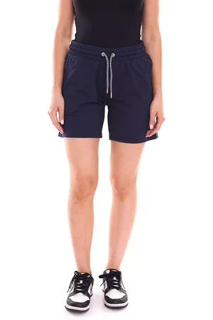 DELMAO Damen Sweat-Shorts kurze Hose mit seitlichen Eingriffstaschen 42158860 Navy