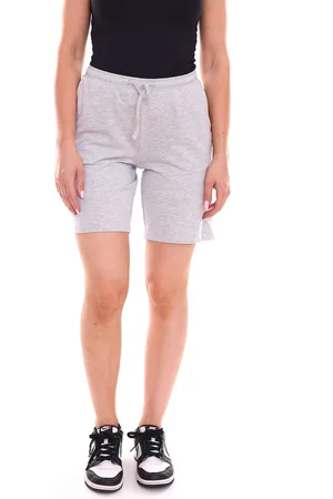FLASHLIGHTS Damen Sommer-Shorts kurze Hose mit seitlichen Eingrifftaschen 79678031 Grau