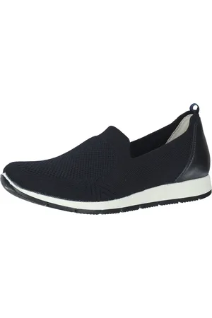 Bama Damen Ballerina Mesh Sneaker mit herausnehmbarer Einlegesohle Made in Italy Sommer-Schuhe 1095314 Dunkelblau