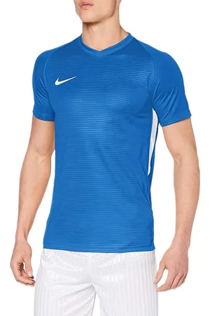 Nike Tiempo Herren Sport-Shirt atmungsaktives Trainings-Trikot 894230-463 Blau