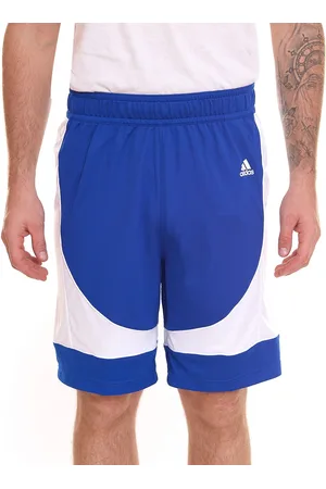adidas N3XT L3V3L Prime Game Herren Basketball-Shorts nachhaltige Sport-Hose FR9439 Blau/Weiß