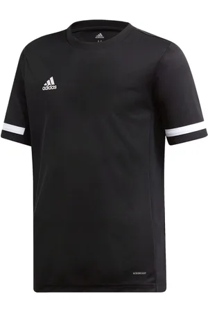 adidas T19 SS Kinder Sport-Trikot mit CLIMALITE-Technologie Trainings-Shirt DW6791 Schwarz