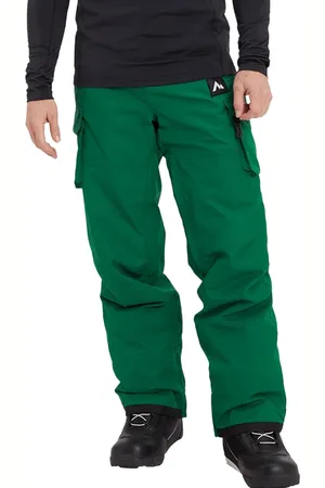 mc kinley Gabbe UX Herren Ski-Hose Winter-Hose mit THINSULATE-Isolierung 10.000 mm Wassersäule 408722 777 Grün
