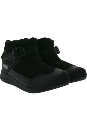 Keen Hoodromeo Herren Winter-Stiefelette mit Fleece-Futter Schnee-Schuhe bis -20 Grad isolierende Winter-Stiefel 1026794 Schwarz