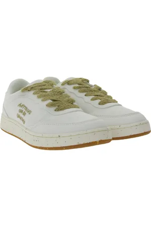 ACBC Evergreen Damen und Herren Schuhe nachhaltige Low-Top Sneaker Schnür-Schuhe Sheh hemp 200 Weiß