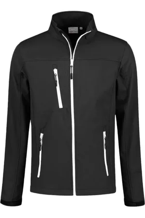 SANTINO Damen wasserabweisende Softshell-Jacke Outdoor-Jacke Alltags-Jacke 1018505 Schwarz