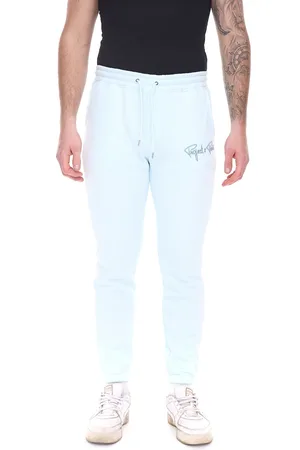 Project X Paris Signature Herren Jogging-Hose mit Baumwollanteil Jogger Alltags-Hose Homewear 2140150-1 IBBP Hellblau