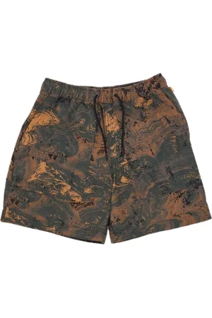 Timberland AOP Herren Sommer-Shorts im Allover Camouflage-Muster Baumwoll-Hose TB0A6731 DK3 Bunt
