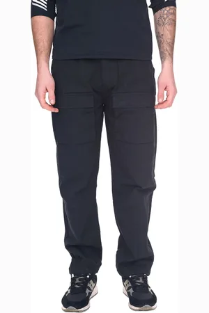 Denim Project Herren bequeme Cargo-Hose stylische Baumwoll-Hose DP10023-117 001 Schwarz