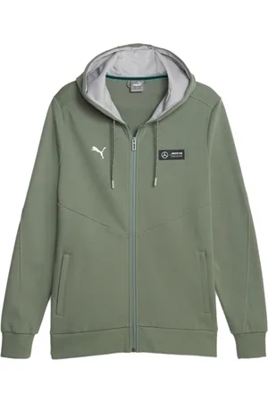 PUMA FD MAPF1 Mercedes-AMG Petronas F1 Herren Jacke Formel 1 Sweat-Jacke 621147 07 Olivgrün
