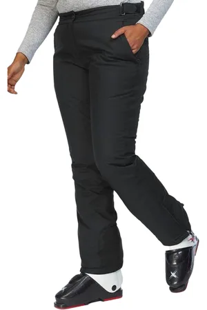 Maier Sports Ski-Hose für Damen winddichte Softshell-Hose wasserdichte Snowboard-Hose Große Größen 27996018 Schwarz
