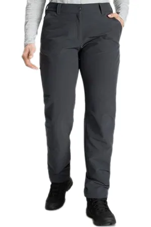 Maier Sports Damen Wander-Hose wasserabweisende Outdoor-Hose Trekking-Hose mit Imprägnierung 23122420 Dunkelgrau