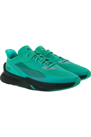 PUMA X Mercedes MAPF1 Marco SL Petronas AMG F1 Herren Sneaker mit reflektierenden Formstrip Motorsport Schnür-Schuhe 307036 03 Grün