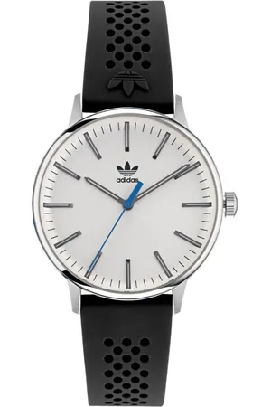 adidas Code One Armband-Uhr mit Wasserdichtigkeit 5 ATM sportliche Quarzuhr Uhr AOSY22021 Schwarz/Blau
