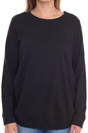 neun 9 monate Damen schlichtes Schwangerschafts-Shirt Umstands-Mode 51076156 Schwarz