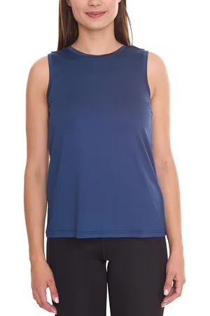 Oxide Damen Sport-Top Sommer-Top Tank-Top Sport-Ausrüstung 7450184 Dunkelblau