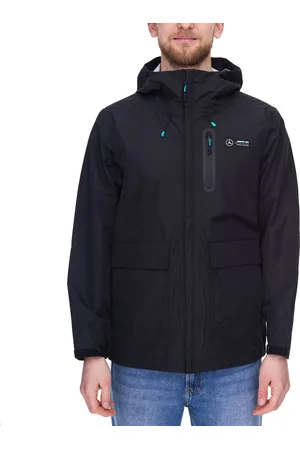 Mercedes AMG Petronas F1 Mapf1 FW Herren Performance-Jacke wasserabweisende Übergangs-Jacke 701222340 001 Schwarz