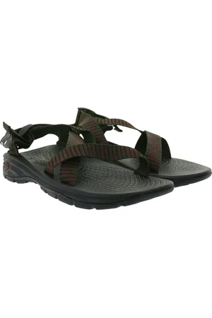 Chaco ZVOLV Herren Trekking-Sandalette mit zertifiziertem LUVSEAT-Fußbett Sandale J106589 Braun/Rot