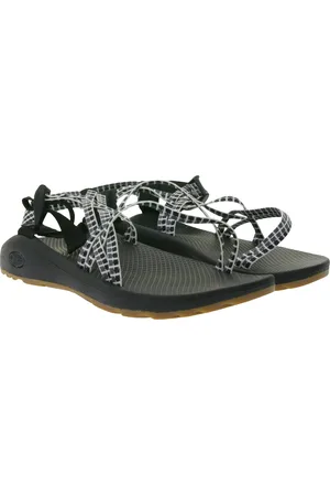 Chaco Z Cloud Damen Trekking-Sandalette mit zertifiziertem LUVSEAT-Fußbett mit verstellbarem Riemen JCH107982 Schwarz