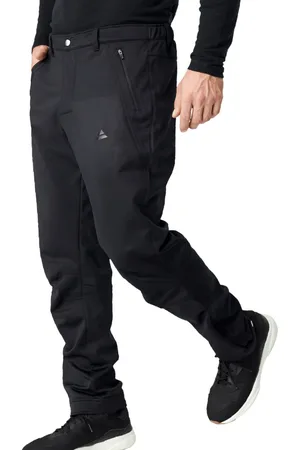 DANISH ENDURANCE Herren Softshell-Hose mit Fleece Outdoorhose 157000 Schwarz