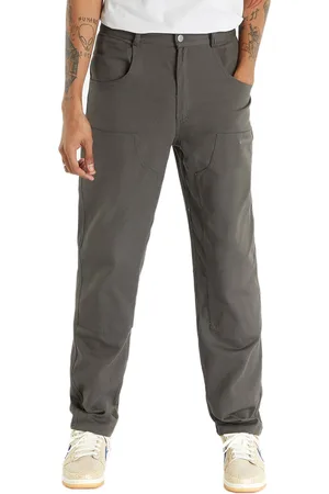Sixth June Herren Zimmermanns-Hose Taschendetails Freizeit-Hose Arbeits-Hose M23396PPA Grau