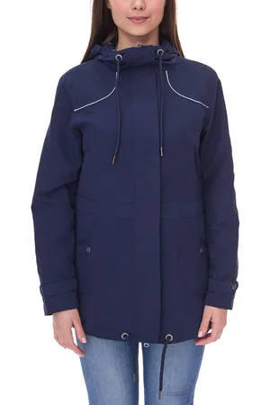 KangaROOS Kapuzen-Jacke wasserabweisende Damen Übergangs-Jacke 67248741 Dunkelblau