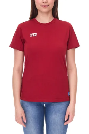 Outfitter OCEAN FABRICS TAHI T-Shirt nachhaltiges Damen Präsentations-Shirt Sommer-Shirt Sport OUT-W-1020-OTW-36 Rot