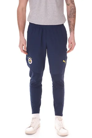 PUMA Fenerbahce Istanbul Trainingshose Herren Sport-Hose Fußball Fan-Hose mir DryCell 778156 12 Blau