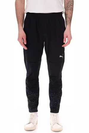 PUMA TeamCup Herren Jogging-Hose mit DryCell-Technologie Trainings-Hose grafischem Design Sport-Hose Fitness-Hose Sport-Ausrüstung 658369 03 Schwarz
