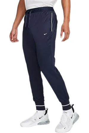 Nike STRIKE 22 Herren Sport-Hose mit Baumwollanteil Fitness-Hose Freizeit-Jogger DH9386-451 Dunkelblau/Weiß