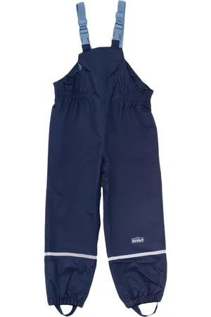 Scout LM Kinder Regenhose mit reflektierenden Streifen Latzhose Matsch-Hose Buddelhose 57310249 Blau