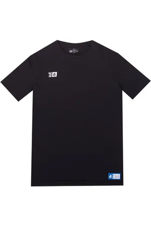 Outfitter OCEAN FABRICS TAHI Kinder T-Shirt nachhaltiges Mädchen und Jungen Präsentations-Shirt Sommer-Shirt Sport OUT-K-1020-OTW-03 Schwarz