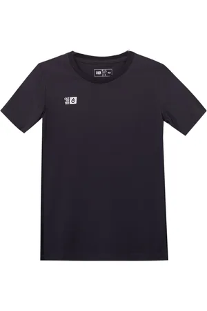 Outfitter OCEAN FABRICS TAHI Match Kinder-Trikot nachhaltiges Mädchen und Jungen Training-Shirt mit Mesh-Einsätzen Fitness-Shirt Kurzarm-Shirt OUT-K-1046-OTW-61 Dunkelgrau