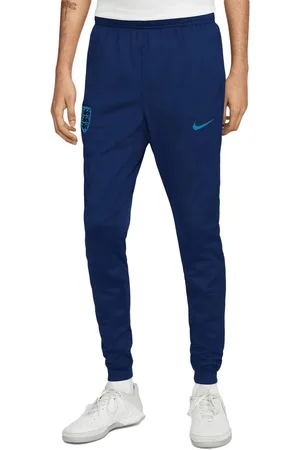 Nike England WM22 Herren Trainings-Hose mit DRI-FIT-Technologie leichte Sport-Hose atmungsaktive Fußball-Hose Slim-Fit DM9530-492 Blau
