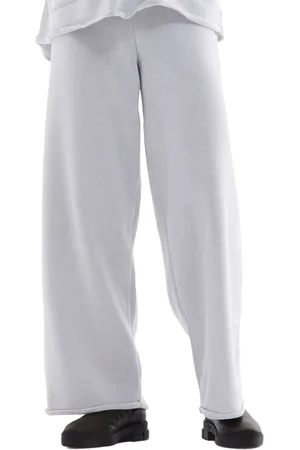 Rockupy Damen Jogginghose mit Gummibund Loung-Wear RPW20-040701 Hell-Grau