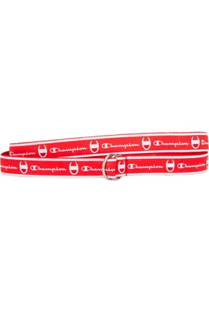 Champion Gürtel für Damen und Herren mit Marken-Logo Alltags-Gürtel 150cm CH3004BFFN1-105 Schwarz/Weiß