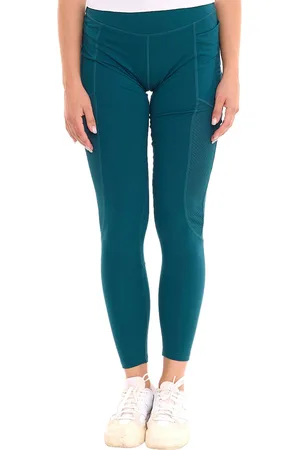 FAYN SPORTS Damen Leggings Squat Proof Tight mit Innentasche 88662000 Grün