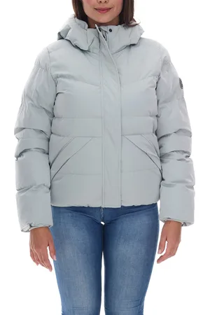 Cars Alena nachhaltige Damen gefütterte Stepp-Jacke Puffer-Jacke mit abnehmbarer Kapuze gefütterte Herbst-Jacke 6347634 Mint-Grün